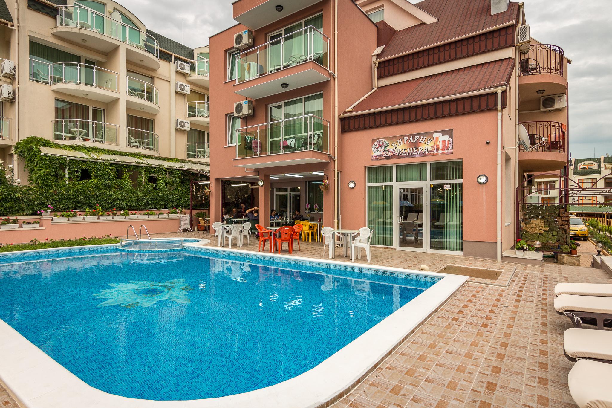 Family Hotel Venera Sveti Vlas Exteriör bild