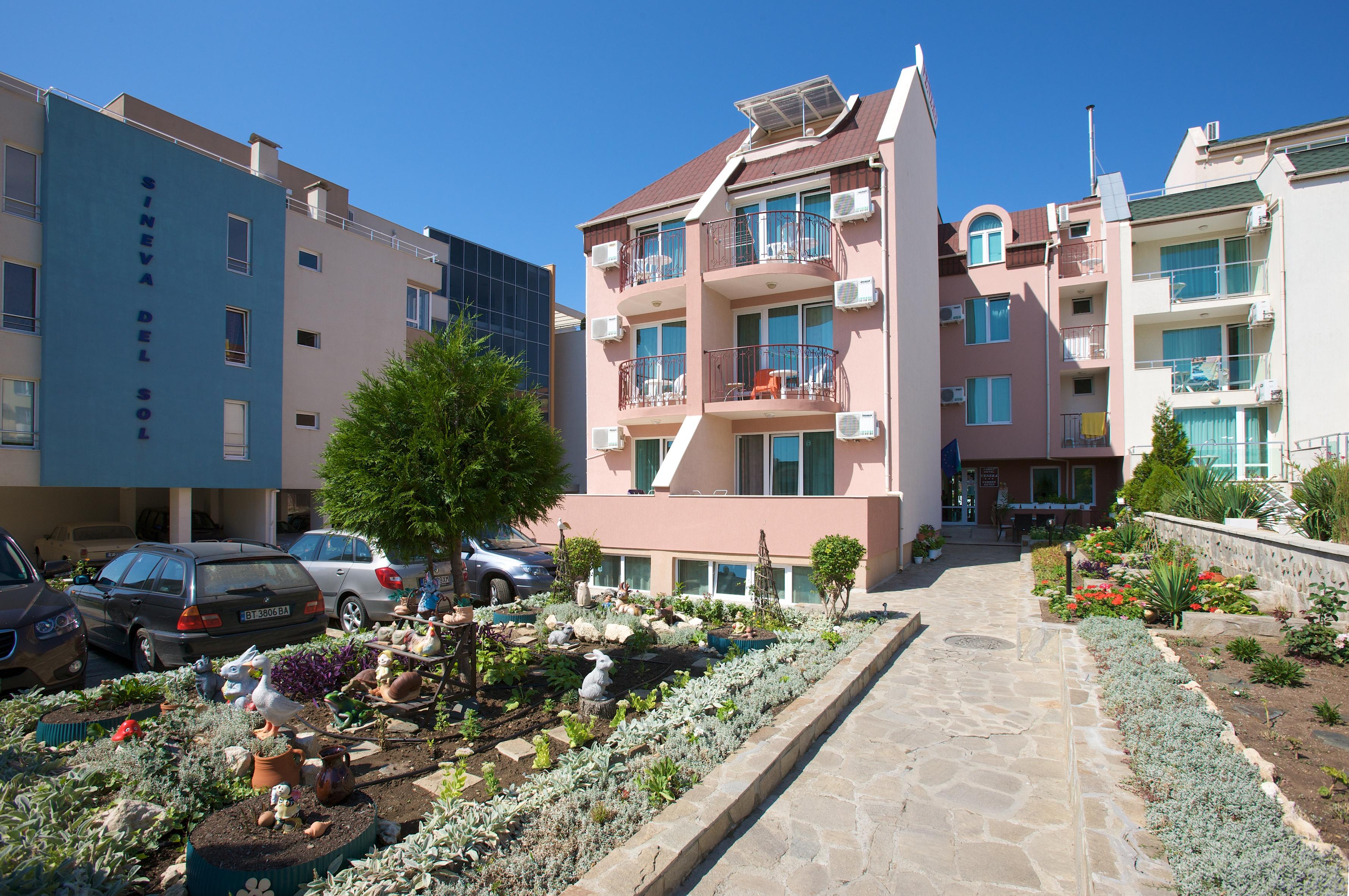 Family Hotel Venera Sveti Vlas Exteriör bild
